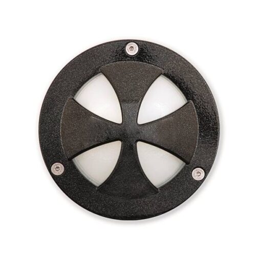 ΑΠΛΙΚΑ ΑΛΟΥΜΙΝΙΟΥ ΜΑΥΡΟ ΣΤΡΟΓΓΥΛΗ  ΣΧΗΜΑ ΜΑΛΤΕΖΙΚΟΥ ΣΤΑΥΡΟΥ – IL123 AL BP