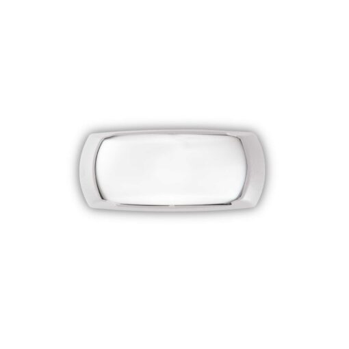 IDEAL LUX Απλίκα Τοίχου Βεράντας FELIX-2 1xE27 IP66 Λευκού Χρώματος – 123776