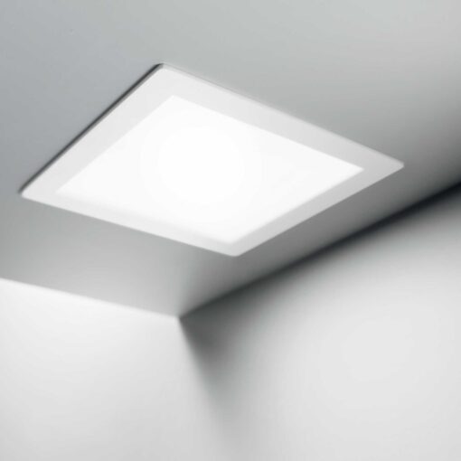 IDEAL LUX Χωνευτό Φωτιστικό Οροφής GROOVE LED 30W 3000K Λευκού Χρώματος – 124025