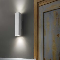 IDEAL LUX Απλίκα Τοίχου SKY 2xGU10 Μαύρου Χρώματος – 126890