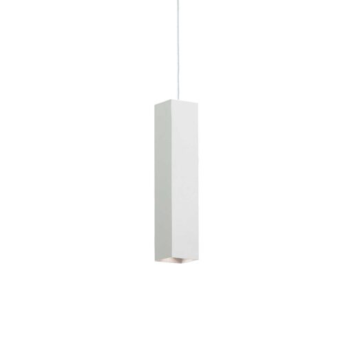 IDEAL LUX Κρεμαστό Φωτιστικό Οροφής SKY 1xGU10 Λευκού Χρώματος – 126906