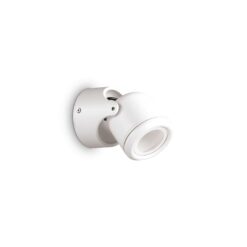 IDEAL LUX Απλίκα Τοίχου XENO 1xGU10 IP44 Λευκού Χρώματος – 129488