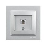 ΠΡΙΖΑ ΤΗΛΕΦΩΝΟΥ MONH RJ 11 ΑΣΗΜΙ EUROLAMP – 152-10438