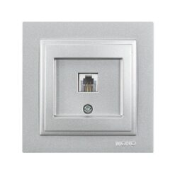 ΠΡΙΖΑ ΤΗΛΕΦΩΝΟΥ MONH RJ 11 ΑΣΗΜΙ EUROLAMP – 152-10438
