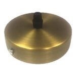 ΡΟΖΕΤΑ ΟΡΟΦΗΣ ΚΑΦΕ ΜΠΡΟΝΖΕ Φ100 EUROLAMP 147-23077