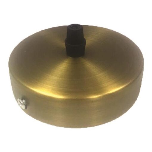 ΡΟΖΕΤΑ ΟΡΟΦΗΣ ΚΑΦΕ ΜΠΡΟΝΖΕ Φ100 EUROLAMP 147-23077