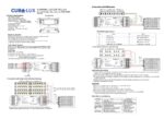 LED Controller Simplicity RF – Push button Μονόχρωμη/RGBW/RGB ταινία LED 240W / 480 W CUBALUX CL13-0939