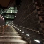 Επιτοίχιο Φωτιστικό LED για Σκαλοπάτια 3W V-TAC Μαύρο Ορθογώνιο Αδιάβροχο IP65 Φυσικό 4000K – 211328