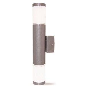 ΑΠΛΙΚΑ ΑΛΟΥΜΙΝΙΟΥ ΓΚΡΙ UP&DOWN ΜΕ ΠΛΕΞΙ ΓΚΛΑΣ – IL133 AL G