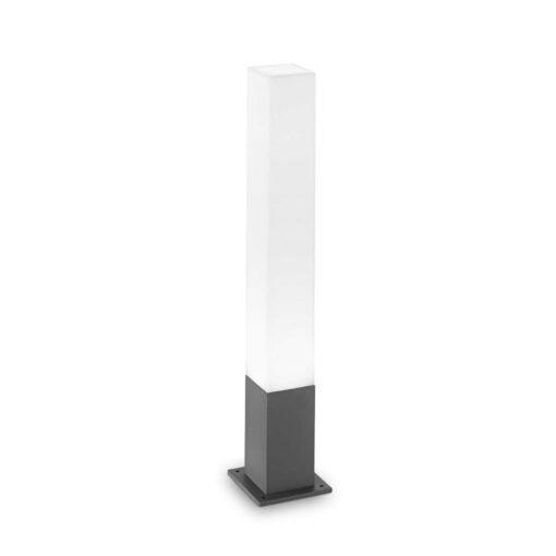 IDEAL LUX Κολωνάκι Κήπου EDO 1xGX53 IP44 Χρώματος Ανθρακί – 135762