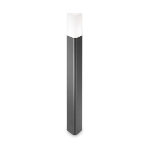 IDEAL LUX Φωτιστικό Δαπέδου Κήπου PULSAR 1xE27 IP44 Χρώματος Ανθρακί – 135908