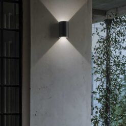 IDEAL LUX Απλίκα Τοίχου APOLLO LED 6W 4000K IP44 Λευκού Χρώματος – 137407