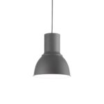IDEAL LUX Κρεμαστό Φωτιστικό BREEZE 1xE27 Χρώματος Ανθρακί – 137681