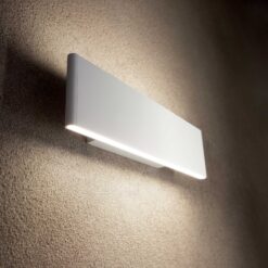 IDEAL LUX Απλίκα Τοίχου DESK LED 12.5W 3000K Λευκού Χρώματος – 138251