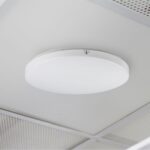 LED Πλαφονιέρα Λευκή 15W V-TAC PRO Samsung Chip IP44 110° 1850lm Φ200 Θερμό 3000K – 2113889