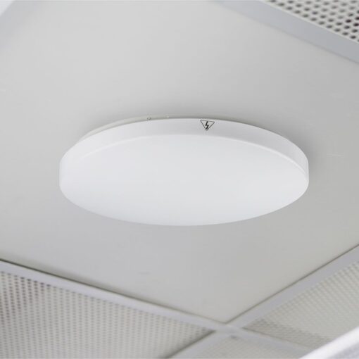 LED Πλαφονιέρα Λευκή 15W V-TAC PRO Samsung Chip IP44 110° 1850lm Φ200 Θερμό 3000K – 2113889