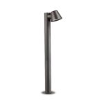 IDEAL LUX Φωτιστικό Δαπέδου Κήπου GAS IP43 1xGU10 IP43 Χρώματος Ανθρακί – 139470