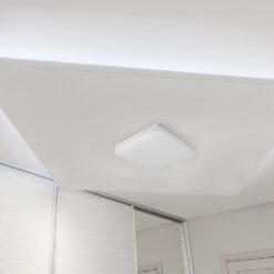 LED Πλαφονιέρα Λευκή 25W V-TAC PRO Samsung Chip IP44 110° 2500lm 30×30 Θερμό 3000K – 13959