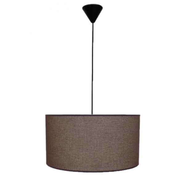 ΗΚ-08 ΚΑΦΕ 1L ΚΡΕΜΑΣΤΟ ΚΑΠΕΛΟ ME ΚΑΛΩΔΙΟ ,Φωτιστικό καπέλο κύλινδρος Φ40 Heronia – 14-0133