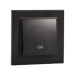 ΔΙΑΚΟΠΤΗΣ ΜΕΣΑΙΟΣ A/R ΜΑΥΡΟΣ EUROLAMP – 152-10306