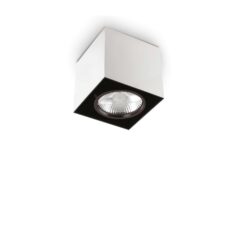 IDEAL LUX Φωτιστικό Σποτ Οροφής MOOD 1xGU10 Λευκού Χρώματος – 140902