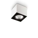 IDEAL LUX Φωτιστικό Σποτ Οροφής MOOD 1xGU10 Λευκού Χρώματος – 140933