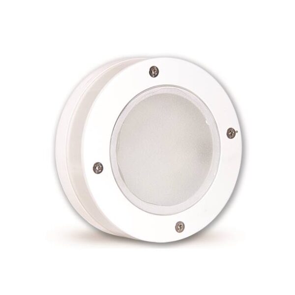 ΑΠΛΙΚΑ ΣΤΡΟΓΓΥΛΗ ΔΙΠΛΟΥ ΦΩΤΙΣΜΟΥ ΛΕΥΚΟ – IL141 A W