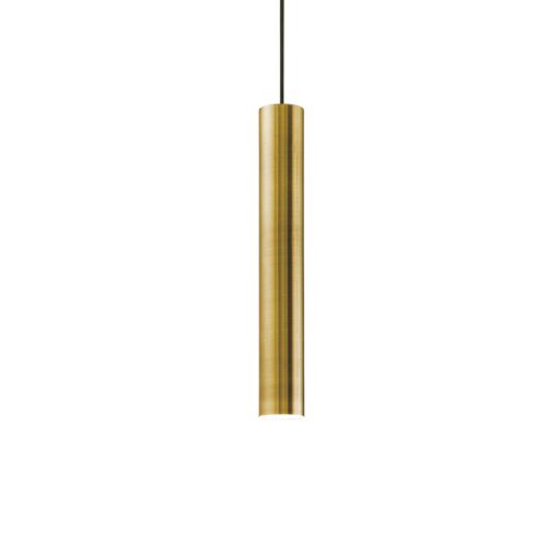 IDEAL LUX Κρεμαστό Φωτιστικό LOOK 1xGU10 Χρυσού Χρώματος – 141794