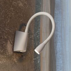 IDEAL LUX Απλίκα Τοίχου Αναγνώστης GOOSE LED 3W 3000K Λευκού Χρώματος – 142708