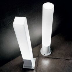 IDEAL LUX Κολωνάκι Κήπου EDO 1xGX53 IP44 Καφέ Χρώματος – 213088