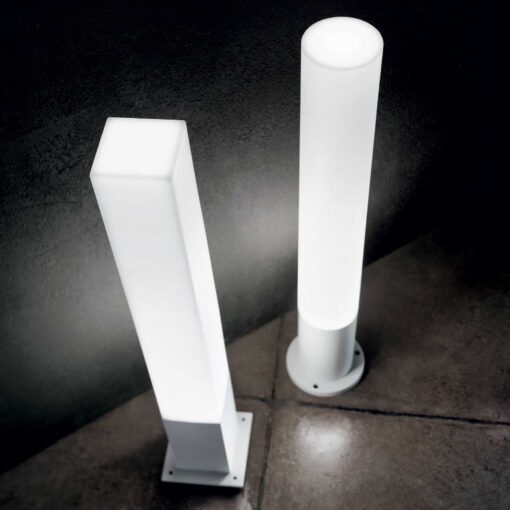 IDEAL LUX Κολωνάκι Κήπου EDO 1xGX53 IP44 Καφέ Χρώματος – 213088