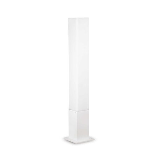 IDEAL LUX Κολωνάκι Κήπου EDO 1xGX53 IP44 Λευκού Χρώματος – 142999