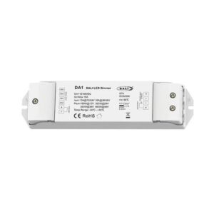 DALI LED DIMMER 5A*2CH 12-48VDC (PUSH BOTTON) DA1 EUROLAMP – 145-71600