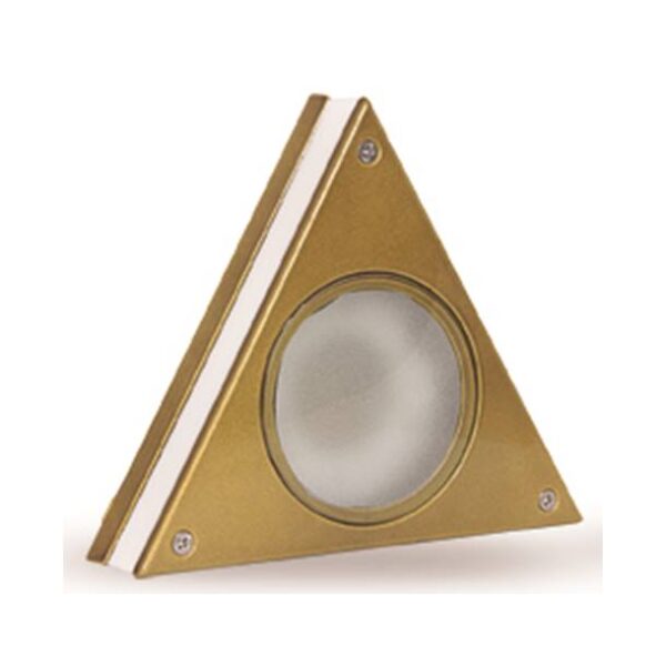 ΑΠΛΙΚΑ ΤΡΙΓΩΝΗ ΔΙΠΛΟΥ  ΦΩΤΙΣΜΟΥ ΜΠΡΟΝΖΕ – IL143 A B