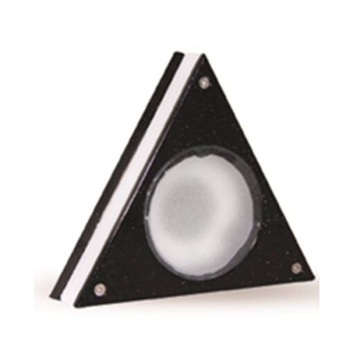 ΑΠΛΙΚΑ ΤΡΙΓΩΝΗ ΔΙΠΛΟΥ  ΦΩΤΙΣΜΟΥ ΜΑΥΡΟ – IL143 A BP