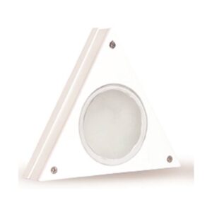 ΑΠΛΙΚΑ ΤΡΙΓΩΝΗ ΔΙΠΛΟΥ  ΦΩΤΙΣΜΟΥ ΛΕΥΚΟ – IL143 A W