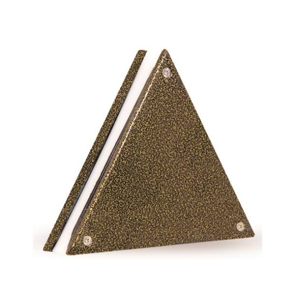 ΑΠΛΙΚΑ ΤΡΙΓΩΝΗ ΜΟΝΟΥ ΦΩΤΙΣΜΟΥ ΧΡΥΣΟ ΜΑΥΡΟ – IL143 GB