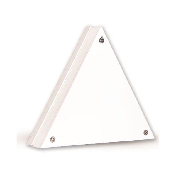 ΑΠΛΙΚΑ ΤΡΙΓΩΝΗ ΜΟΝΟΥ ΦΩΤΙΣΜΟΥ ΛΕΥΚΟ – IL143 W
