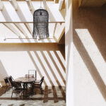 ΦΩΤΙΣΤΙΚΟ ΚΡΕΜΑΣΤΟ ΜΟΝΟΦΩΤΟ Ε27  H610*D330mm RATTAN ΜΑΥΡΟ EUROLAMP – 144-33027