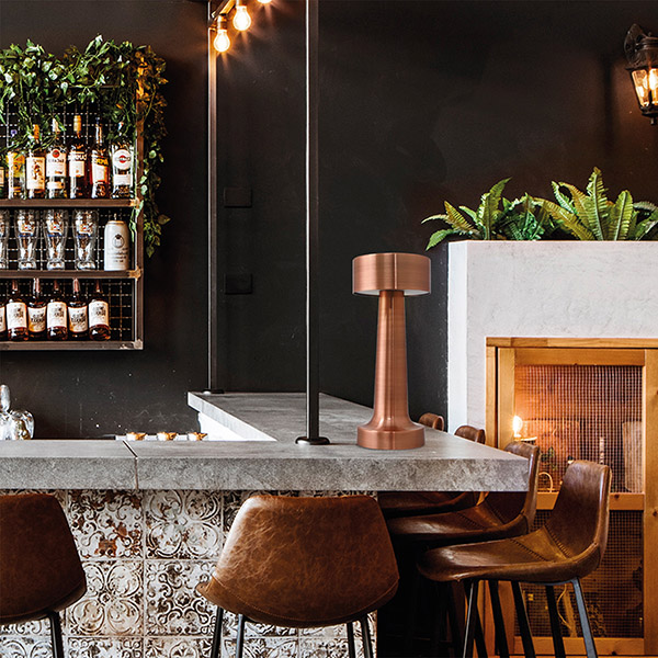 ΠΟΡΤΑΤΙΦ ΑΦΗΣ ΕΠΑΝΑΦΟΡΤΙΖΟΜΕΝΟ LED 3W DIMMABLE ΡΟΖ ΧΡΥΣΟ EUROLAMP – 144-70009