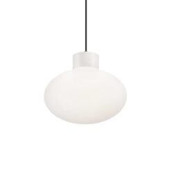 IDEAL LUX Κρεμαστό Φωτιστικό CLIO 1xE27 IP44 Λευκού Χρώματος – 144252
