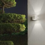 IDEAL LUX Φωτιστικό Τοίχου Βεράντας SNIF 1xG9 IP44 Γκρι Χρώματος – 118666