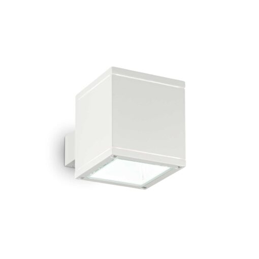 IDEAL LUX Φωτιστικό Τοίχου Βεράντας SNIF 1xG9 IP44 Λευκού Χρώματος – 144276
