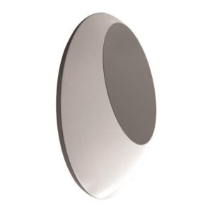 ΑΠΛΙΚΑ ΤΟΙΧΟΥ ΟΒΑΛ LED 12W 169X219X55 3000K IP54 ΓΚΡΙ PRO EUROLAMP – 145-20208