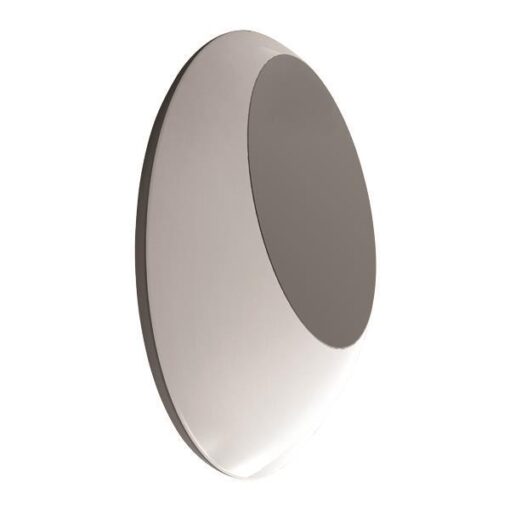 ΑΠΛΙΚΑ ΤΟΙΧΟΥ ΟΒΑΛ LED 12W 169X219X55 3000K IP54 ΓΚΡΙ PRO EUROLAMP – 145-20208