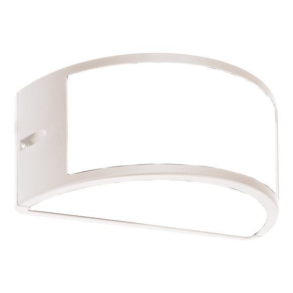 ΑΠΛΙΚΑ ΤΟΙΧΟΥ ΟΒΑΛ E27 220X121X108 IP54 ΛΕΥΚΗ PRO EUROLAMP – 145-20210