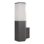 ΑΠΛΙΚΑ ΤΟΙΧΟΥ ΕΞΑΓΩΝΗ Ε27 70X100X250 IP54 ΓΚΡΙ EUROLAMP – 145-20609