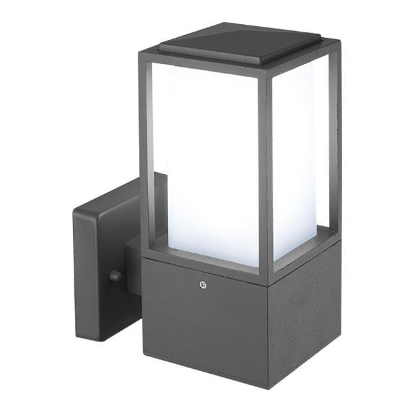 ΑΠΛΙΚΑ ΤΟΙΧΟΥ ΤΕΤΡΑΓΩΝΗ Ε27 230X100X160 IP44 ΓΚΡΙ EUROLAMP – 145-20615
