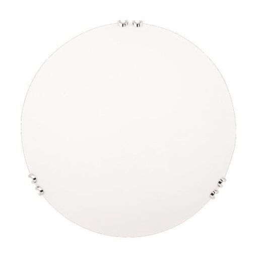 ΠΛΑΦΟΝΙΕΡΑ ΤΟΙΧΟΥ “PAROS” Φ30 Ε27 ΛΕΥΚΟ/ ΝΙΚΕΛ EUROLAMP – 145-22404