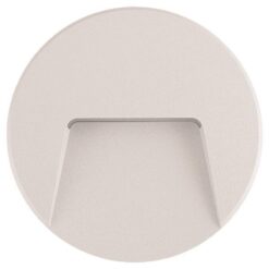 ΦΩΤΙΣΤΙΚΟ ΤΟΙΧΟΥ SLIM LED 3W IP65 230V Φ135MM ΛΕΥΚΟ PRO EUROLAMP – 145-52014